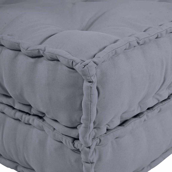 Canapea colțar modulară Gri 70 x 70 x 56 cm țesătură WALTI
