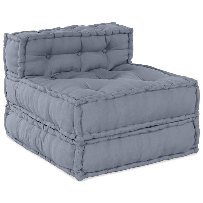 Canapea modulară Gri 70 x 70 x 56 cm țesătură - WALTI WALTI