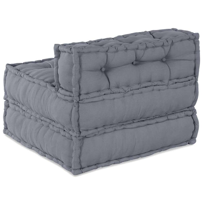 Canapea modulară Gri 70 x 70 x 56 cm țesătură - WALTI WALTI