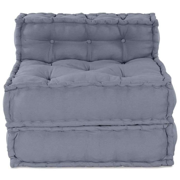 Canapea modulară Gri 70 x 70 x 56 cm țesătură - WALTI WALTI