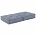Canapea modulară Gri 70 x 70 x 36 cm țesătură - WALTI WALTI