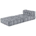 Canapea modulară Imprimare Gri 70 x 70 x 56 cm țesătură - WALTI WALTI