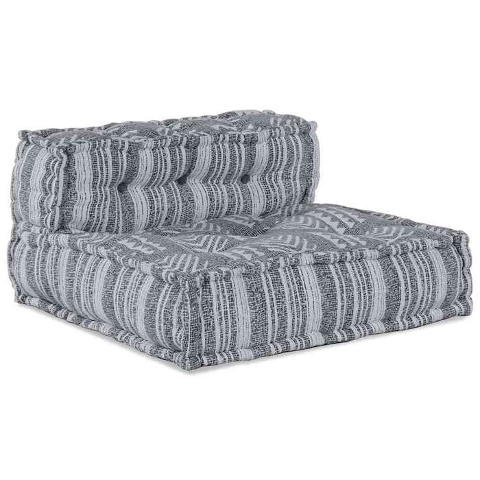 Canapea modulară Imprimare Gri 70 x 70 x 56 cm țesătură - WALTI WALTI