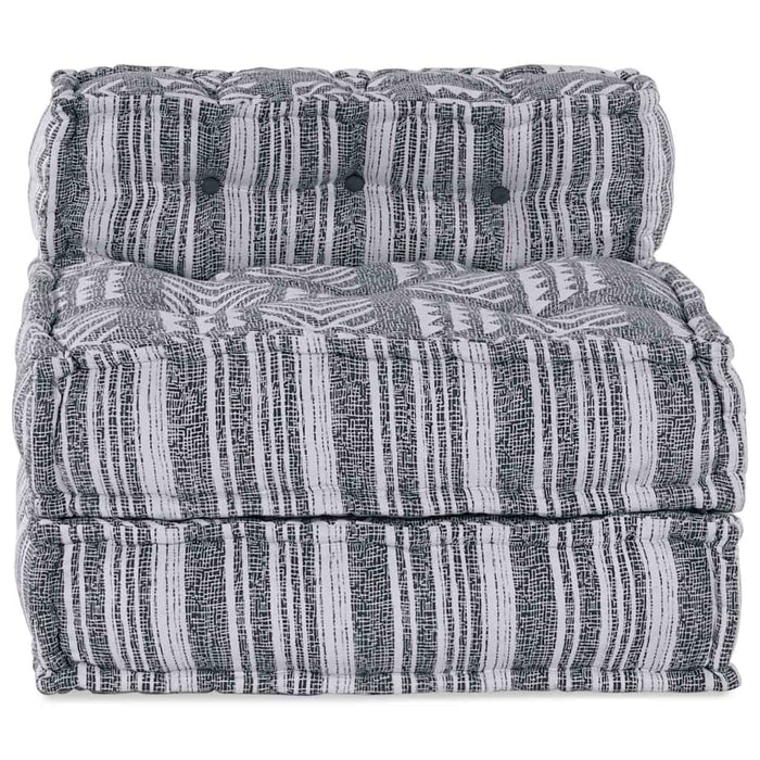 Canapea modulară Imprimare Gri 70 x 70 x 56 cm țesătură - WALTI WALTI