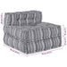 Canapea modulară Imprimare Gri 70 x 70 x 56 cm țesătură - WALTI WALTI
