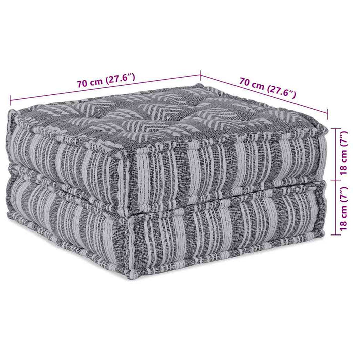 Canapea modulară Imprimare Gri 70 x 70 x 36 cm țesătură - WALTI WALTI