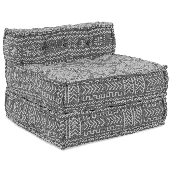 Canapea modulară Gri deschis 70 x 70 x 56 cm țesătură - WALTI WALTI