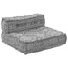 Canapea modulară Gri deschis 70 x 70 x 56 cm țesătură - WALTI WALTI