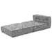 Canapea modulară Gri deschis 70 x 70 x 56 cm țesătură - WALTI WALTI