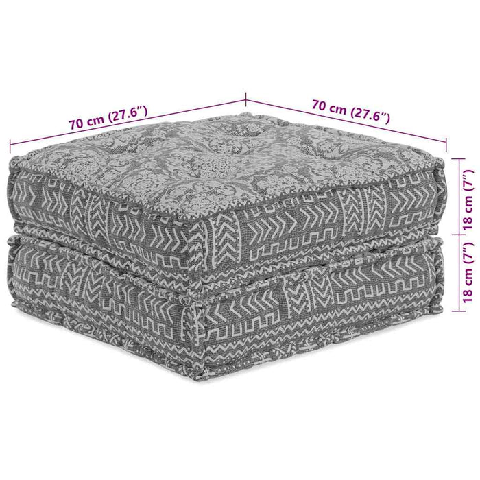 Canapea modulară Gri deschis 70 x 70 x 36 cm țesătură - WALTI WALTI