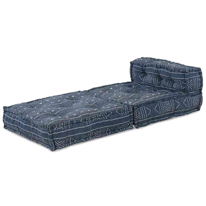 Canapea modulară Imprimare Indigo 70 x 70 x 56 cm țesătură - WALTI WALTI