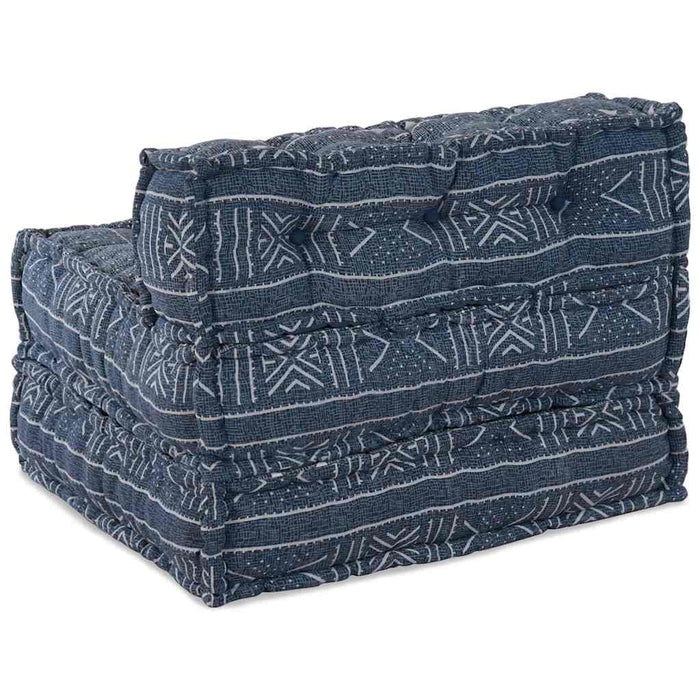 Canapea modulară Imprimare Indigo 70 x 70 x 56 cm țesătură - WALTI WALTI