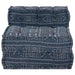 Canapea modulară Imprimare Indigo 70 x 70 x 56 cm țesătură - WALTI WALTI