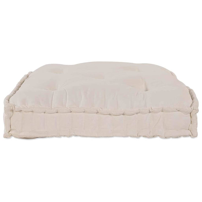 Perna pentru canapea pe palet Crem 120 x 80 x 12 cm Țesătură WALTI
