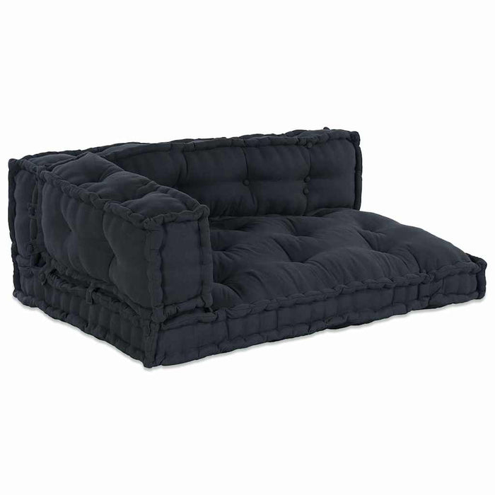 Canapea modulară 3 pcs Antracit 120 x 80 x 38 cm țesătură - WALTI WALTI