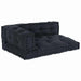 Canapea modulară 3 pcs Antracit 120 x 80 x 38 cm țesătură - WALTI WALTI