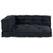 Canapea modulară 3 pcs Antracit 120 x 80 x 38 cm țesătură - WALTI WALTI