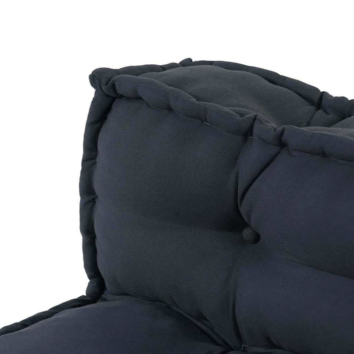 Canapea modulară 2 pcs Antracit 120 x 80 x 38 cm țesătură - WALTI WALTI