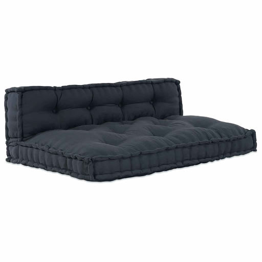Canapea modulară 2 pcs Antracit 120 x 80 x 38 cm țesătură - WALTI WALTI