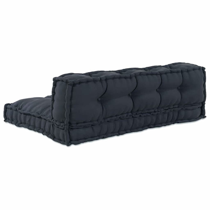 Canapea modulară 2 pcs Antracit 120 x 80 x 38 cm țesătură - WALTI WALTI