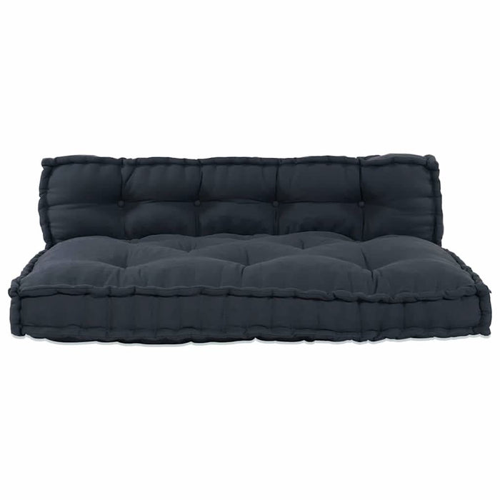 Canapea modulară 2 pcs Antracit 120 x 80 x 38 cm țesătură - WALTI WALTI