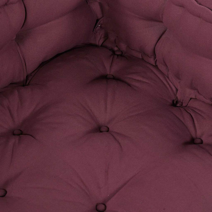 Perna pentru canapea pe palet 3 pcs Bordo 120 x 80 x 38 cm - WALTI WALTI