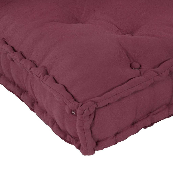 Perna pentru canapea pe palet 3 pcs Bordo 120 x 80 x 38 cm - WALTI WALTI