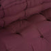 Perna pentru canapea pe palet 2 pcs Bordo 120 x 80 x 38 cm - WALTI WALTI