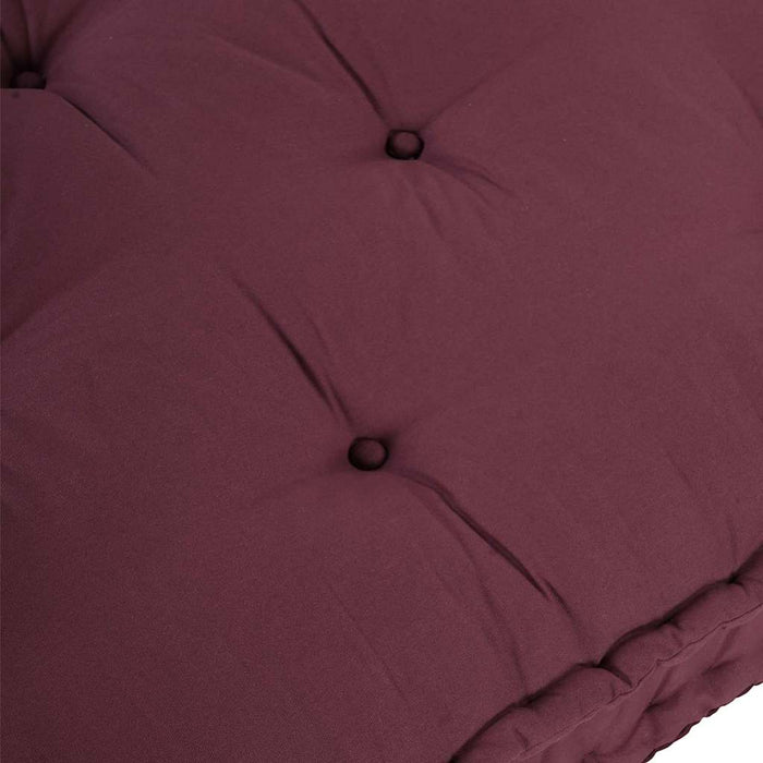 Perna pentru canapea pe palet Bordo 120 x 80 x 12 cm Țesătură WALTI
