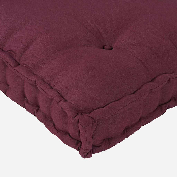 Perna pentru canapea pe palet Bordo 120 x 80 x 12 cm Țesătură WALTI