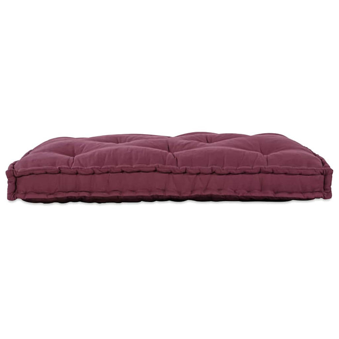 Perna pentru canapea pe palet Bordo 120 x 80 x 12 cm Țesătură WALTI