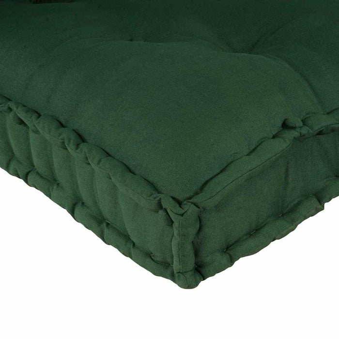 Perna pentru canapea pe palet 3 pcs Verde 120 x 80 x 38 cm - WALTI WALTI