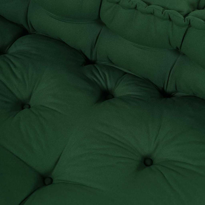Perna pentru canapea pe palet 2 pcs Verde 120 x 80 x 38 cm - WALTI WALTI