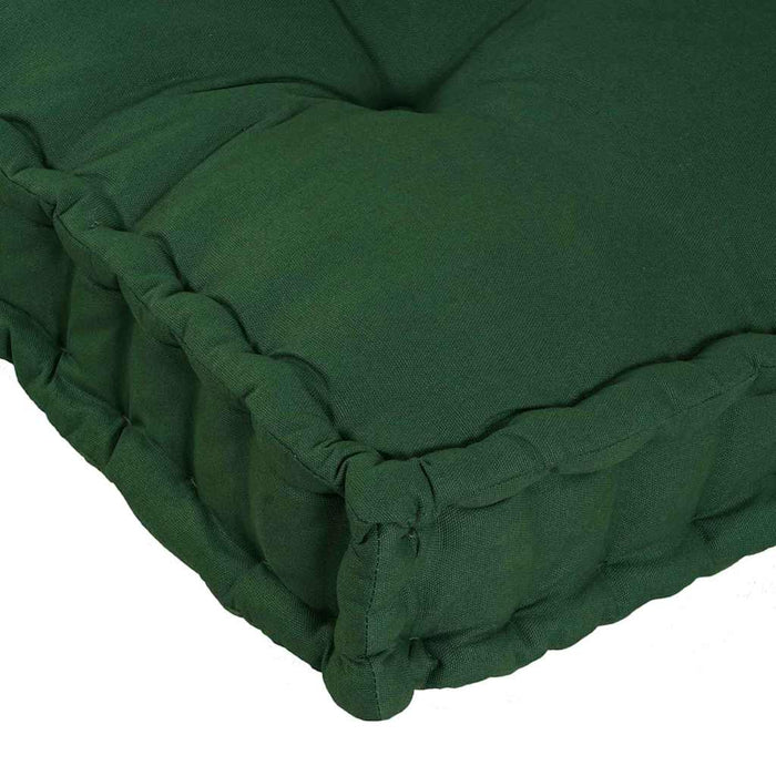 Perna pentru canapea pe palet 2 pcs Verde 120 x 80 x 38 cm - WALTI WALTI