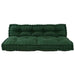 Perna pentru canapea pe palet 2 pcs Verde 120 x 80 x 38 cm - WALTI WALTI