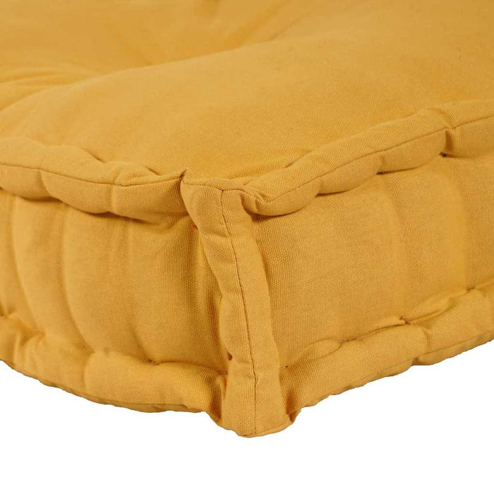 Perna pentru canapea pe palet 2 pcs Galben 120 x 80 x 38 cm - WALTI WALTI