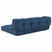 Canapea modulară 2 pcs Indigo 120 x 80 x 38 cm țesătură - WALTI WALTI