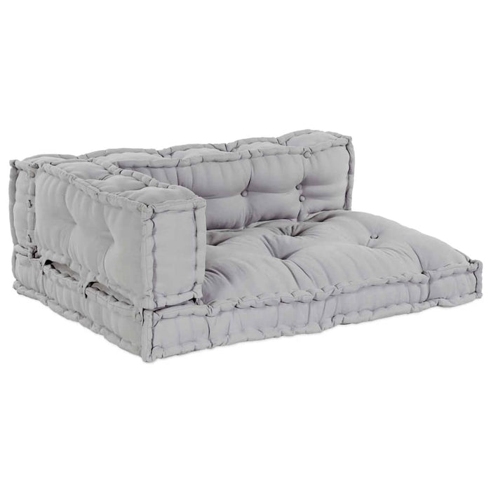 Canapea modulară 3 pcs Gri 120 x 80 x 38 cm țesătură - WALTI WALTI