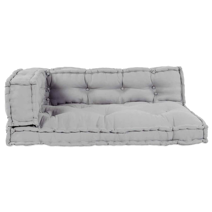 Canapea modulară 3 pcs Gri 120 x 80 x 38 cm țesătură - WALTI WALTI