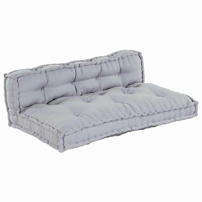 Canapea modulară 2 pcs Gri 120 x 80 x 38 cm țesătură - WALTI WALTI