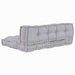 Canapea modulară 2 pcs Gri 120 x 80 x 38 cm țesătură - WALTI WALTI