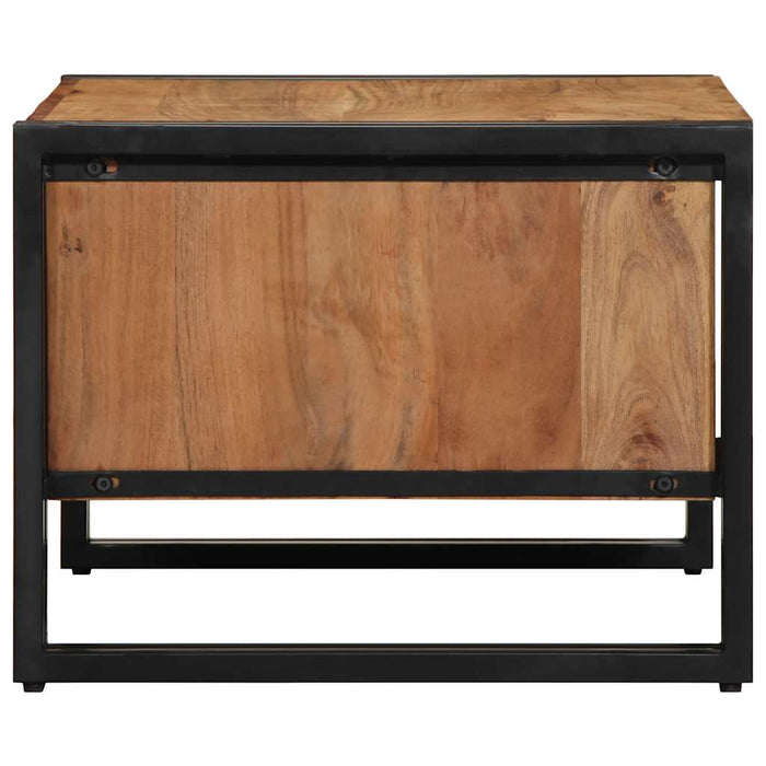 Masuta de cafea 70x50x38 cm din lemn masiv de salcam WALTI