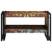 Masuta de cafea multicolora 70x50x38 cm lemn masiv recuperat - WALTI WALTI