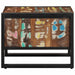 Masuta de cafea multicolora 50x50x38 cm lemn masiv recuperat - WALTI WALTI