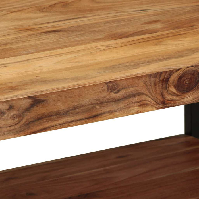 Masuta de cafea 90x50x38 cmdin lemn masiv de salcam WALTI
