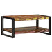 Masuta de cafea multicolora 90x50x38 cm lemn masiv recuperat - WALTI WALTI