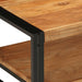 Masuta de cafea 70x50x38 cm din lemn masiv de salcam - WALTI WALTI