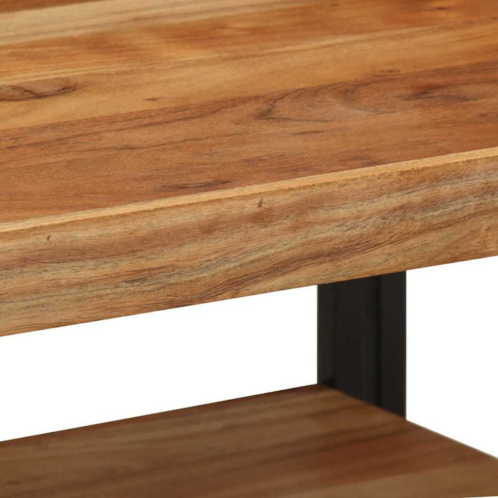 Masuta de cafea 70x50x38 cm din lemn masiv de salcam - WALTI WALTI