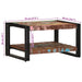 Masuta de cafea multicolora 70x50x38 cm lemn masiv recuperat - WALTI WALTI