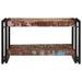 Masuta de cafea multicolora 70x50x38 cm lemn masiv recuperat - WALTI WALTI